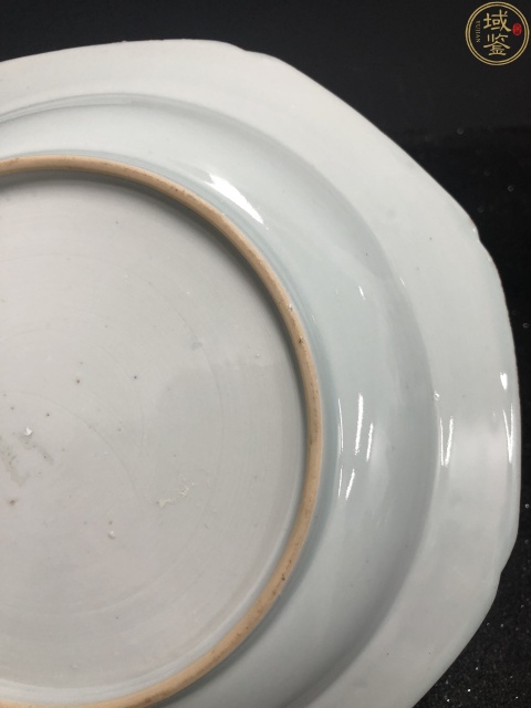 古玩陶瓷清康熙?青花鹿鶴同春圖八方盤(帶保真卡)拍賣,當(dāng)前價格1500元
