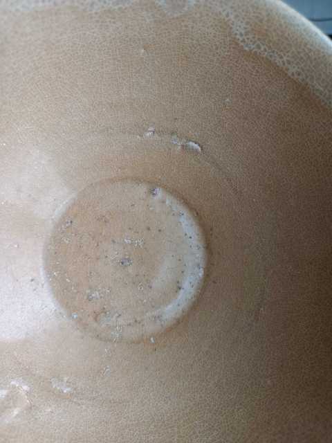 古玩陶瓷宋代·黃龍泉青瓷刻仰蓮紋碗拍賣，當前價格7777元