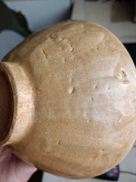 古玩陶瓷宋代·黃龍泉青瓷刻仰蓮紋碗拍賣，當前價格7777元