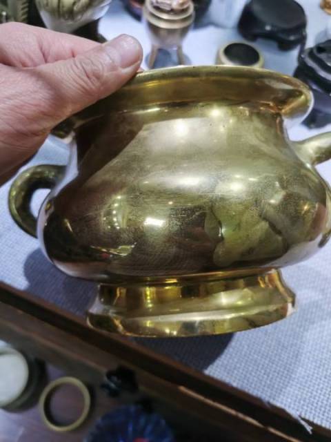 古玩銅器銅爐拍賣,當前價格9800元