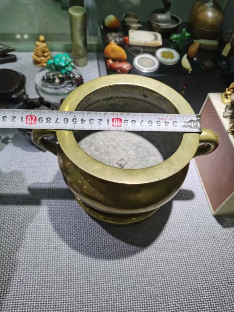 古玩銅器銅爐拍賣,當前價格9800元
