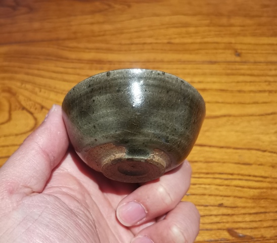 古玩陶瓷宋元青釉盞（茶器）拍賣(mài)，當(dāng)前價(jià)格136元