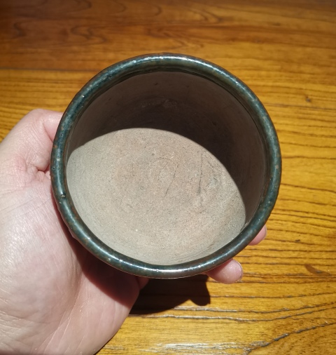 古玩陶瓷元明黑釉鐵銹斑缽式爐拍賣，當前價格299元