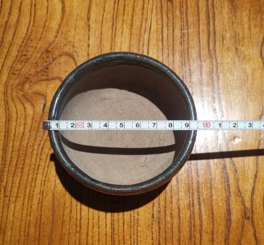 古玩陶瓷元明黑釉鐵銹斑缽式爐拍賣，當前價格299元