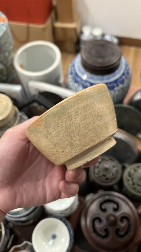 古玩陶瓷元代影青香爐拍賣,當前價格999元