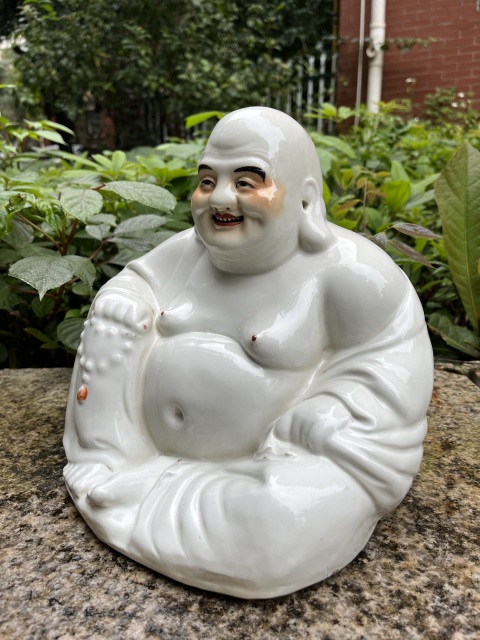 古玩陶瓷彌勒佛拍賣，當前價格3500元