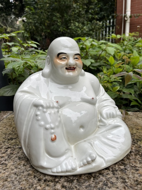 古玩陶瓷彌勒佛拍賣，當前價格3500元