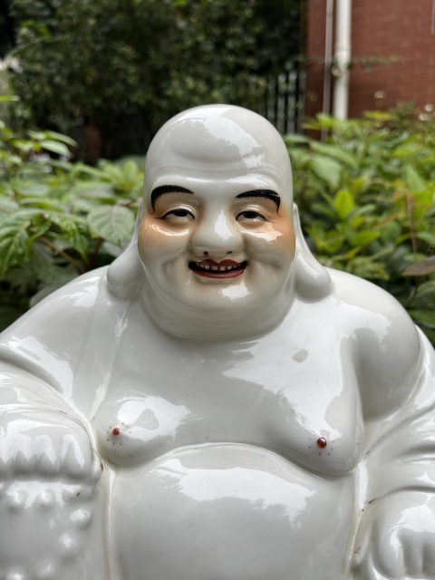 古玩陶瓷彌勒佛拍賣，當前價格3500元