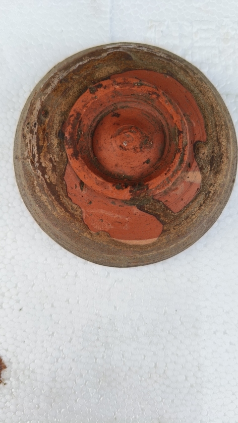 古玩陶瓷磁州窯系茶葉末釉茶盞拍賣，當(dāng)前價(jià)格199元