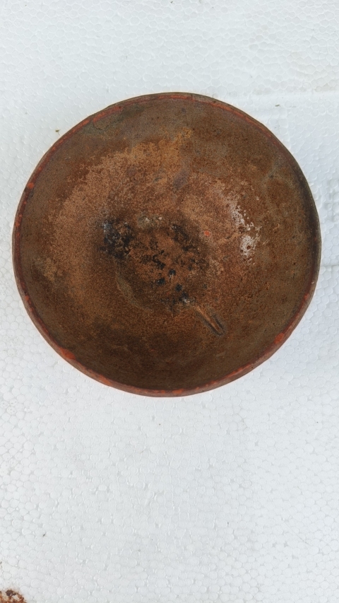 古玩陶瓷磁州窯系茶葉末釉茶盞拍賣，當(dāng)前價(jià)格199元