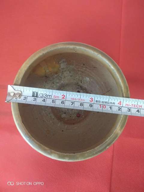古玩陶瓷醬釉花盆拍賣，當(dāng)前價格358元