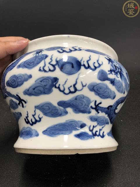 古玩陶瓷青花云龍大罐拍賣,當前價格3680元
