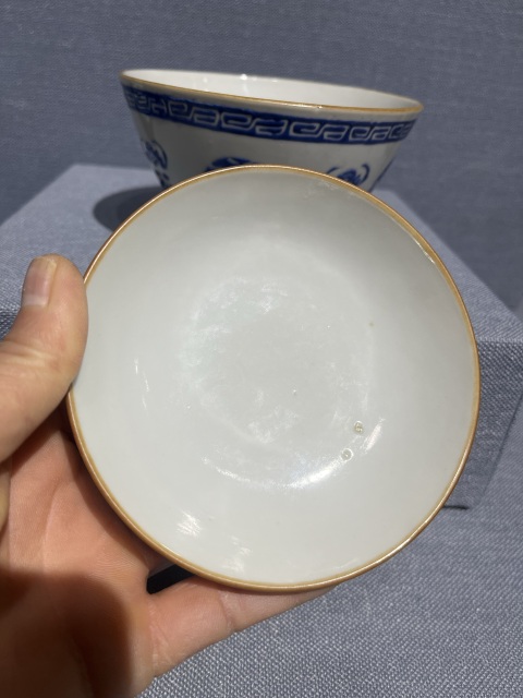古玩陶瓷乾隆料彩蓋碗拍賣,當前價格12000元