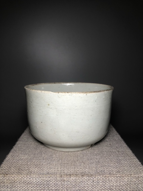 古玩陶瓷青白釉缽拍賣,當前價格588元