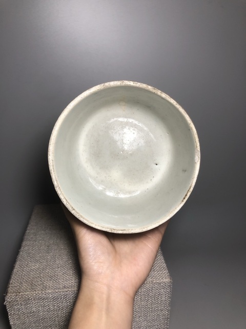 古玩陶瓷青白釉缽拍賣,當前價格588元