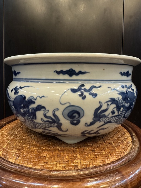 域鉴古玩】康熙龙纹青花香炉可以来仪价拍卖价格/图片/值多少钱