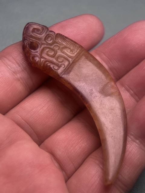 古玩玉器戰國玉觽拍賣,當前價格46800元