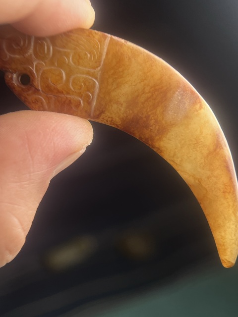 古玩玉器戰國玉觽拍賣,當前價格46800元
