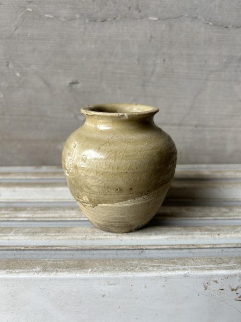 古玩陶瓷影青罐拍賣，當前價格222元