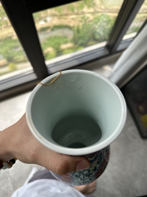 古玩陶瓷斗彩尊拍賣,當前價格23000元