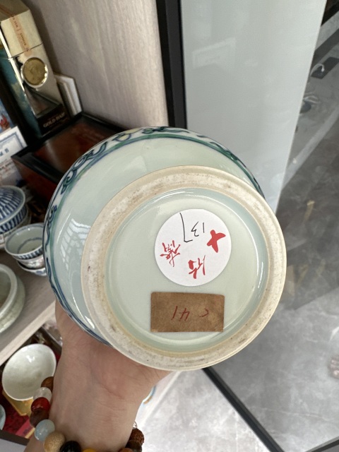 古玩陶瓷斗彩尊拍賣,當前價格23000元