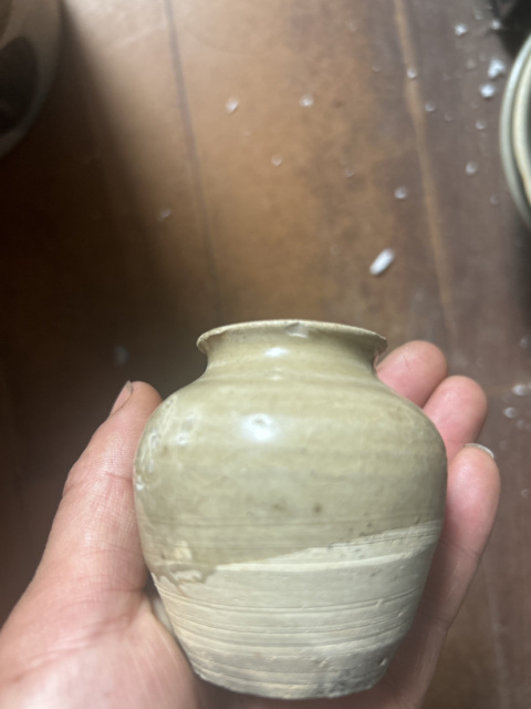 古玩陶瓷影青罐拍賣，當前價格222元