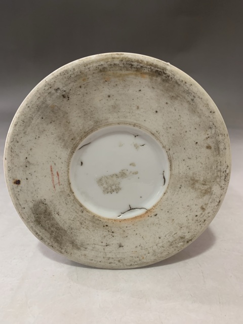 古玩陶瓷人物紋帽筒拍賣，當前價格1880元