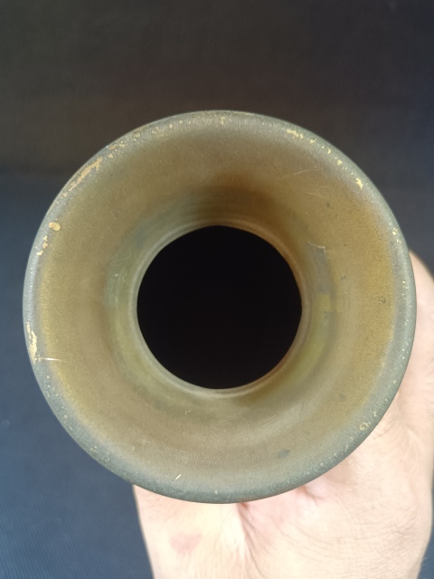 古玩雜項（全品）建國初期567景泰藍鎏金厚胎美品花鳥紋大賞瓶拍賣，當前價格398元