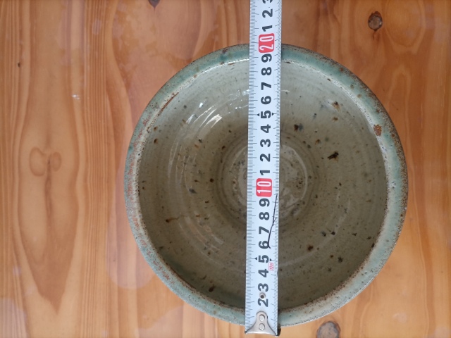 古玩陶瓷明末清初.窯變綠釉盆600拍賣,當前價格600元
