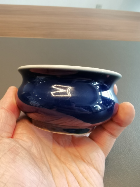 古玩陶瓷乾隆霽藍釉琴爐拍賣，當前價格4000元
