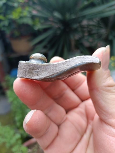 古玩陶瓷精品宋末金初鈞窯天藍釉標本拍賣，當前價格298元