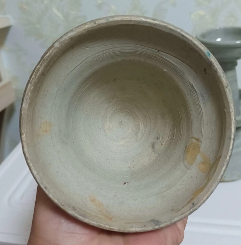 古玩陶瓷明末清初白釉燭臺拍賣，當前價格1580元