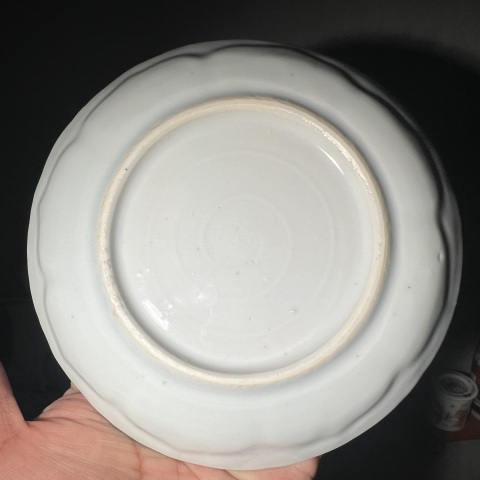 古玩陶瓷清康雍 青花蘆雁人物山水茶杯碟 一套拍賣，當前價格1350元