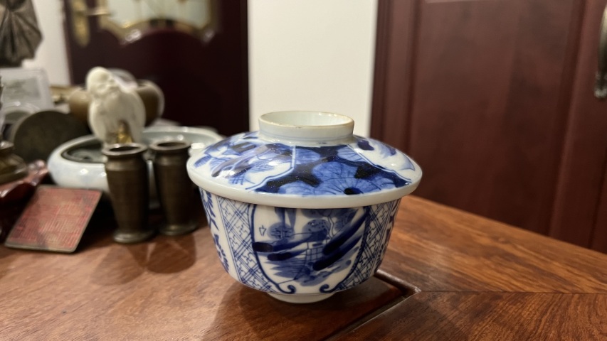 古玩陶瓷民國蓋碗拍賣，當前價格299元