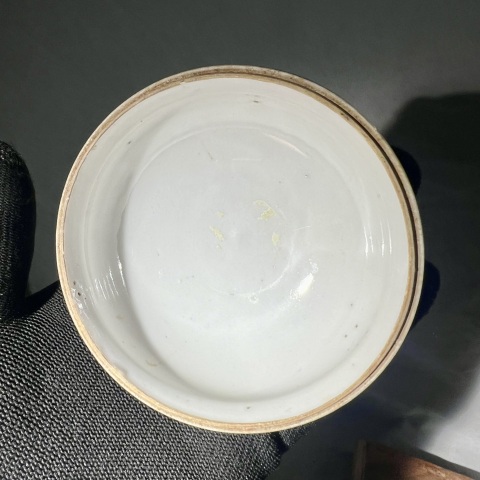 古玩陶瓷晚清 全品 名家倪利豐粉彩富貴壽考圖蓋缸拍賣，當(dāng)前價(jià)格1680元