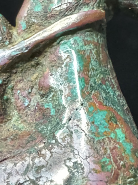 古玩銅器金、銅馬（珠博及銅博證書）拍賣，當(dāng)前價(jià)格4600元