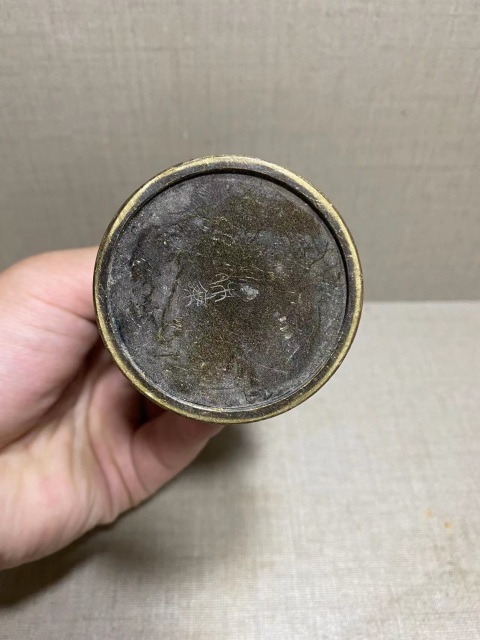 古玩雜項銅燭臺拍賣,當前價格288元