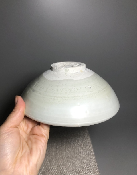 古玩陶瓷卵白釉大碗拍賣,當前價格6300元