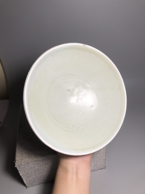 古玩陶瓷卵白釉大碗拍賣,當前價格6300元