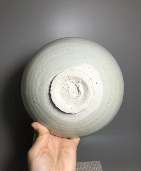 古玩陶瓷卵白釉大碗拍賣,當前價格6300元