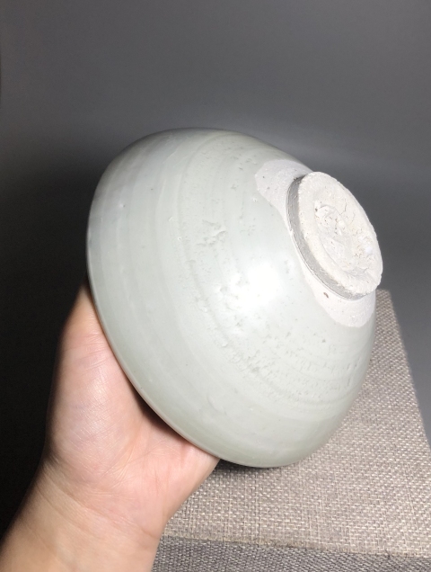 古玩陶瓷卵白釉大碗拍賣,當前價格6300元