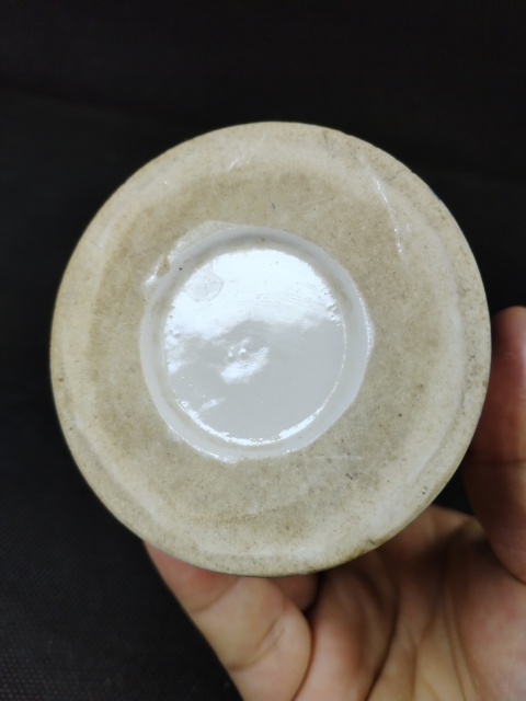 古玩陶瓷(全品)民國青花山水紋筆筒拍賣,當前價格550元
