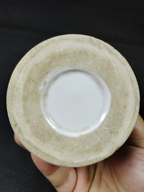 古玩陶瓷(全品)民國青花山水紋筆筒拍賣,當前價格550元