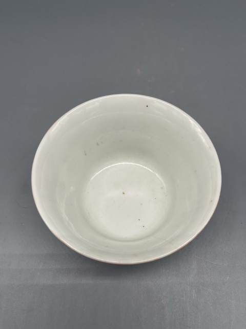 古玩陶瓷少見(jiàn)粉地畫片 民國(guó)藕地粉彩百花不落地茶園拍賣,當(dāng)前價(jià)格799元