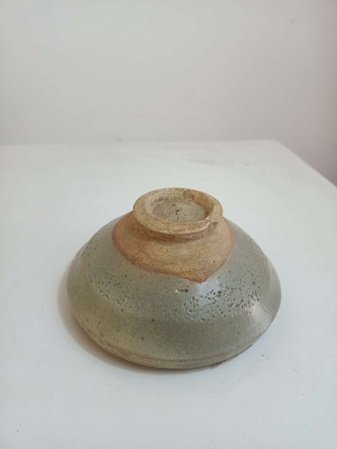 古玩陶瓷元代鈞窯青釉盞拍賣,當前價格980元