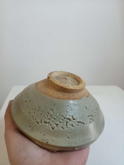 古玩陶瓷元代鈞窯青釉盞拍賣,當前價格980元