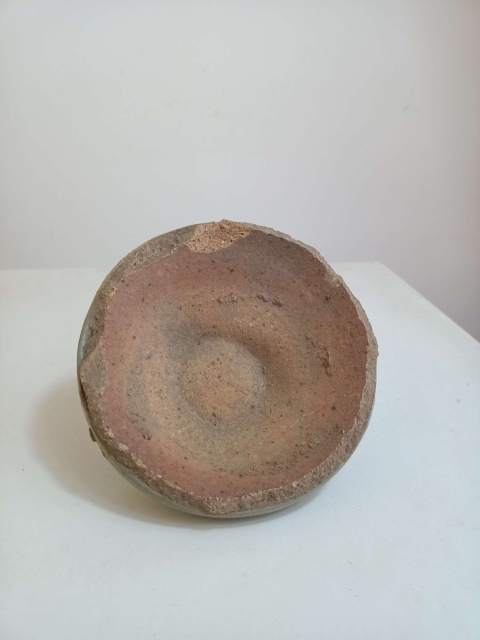 古玩陶瓷元代鈞窯青釉盞拍賣,當前價格980元