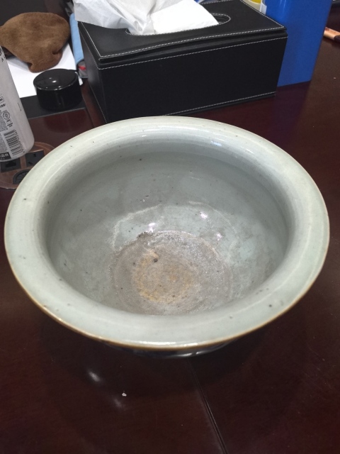 古玩陶瓷青花龍紋香爐拍賣(mài)，當(dāng)前價(jià)格8800元