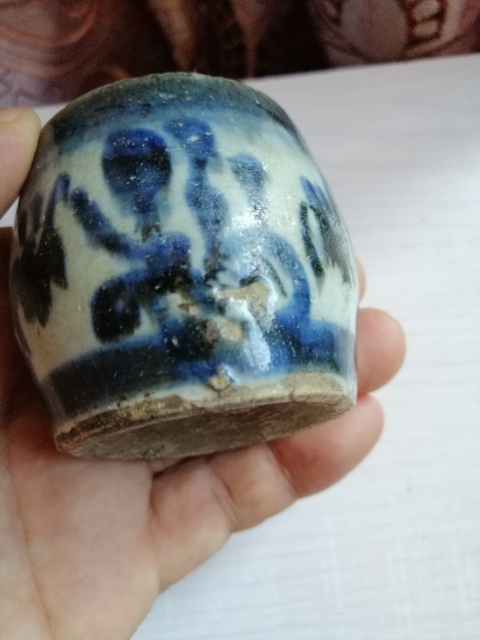 古玩陶瓷元青花,香蹲拍賣,當前價格2666元