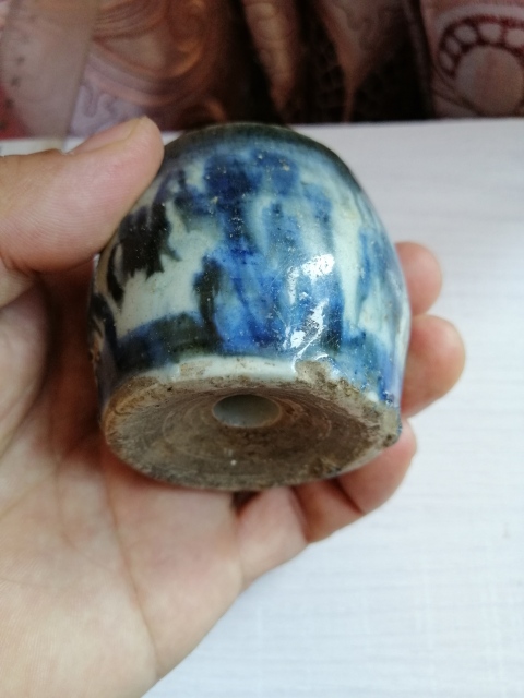 古玩陶瓷元青花,香蹲拍賣,當前價格2666元